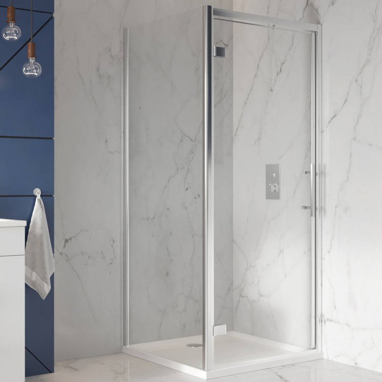 Scudo 20mm Chrome Shower Extension Profile