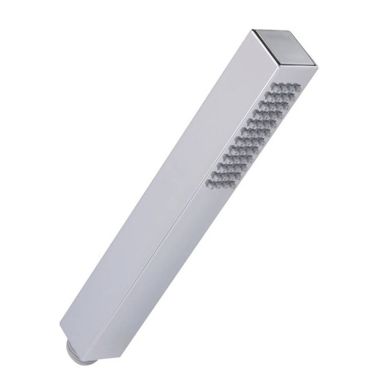 Nuie Rectangular Chrome Minimalist Shower Handset