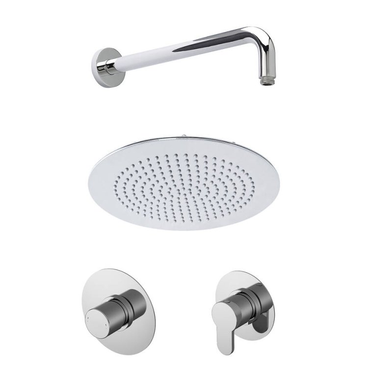 Nuie Spa Collection Arvan Bundle 1 Outlet Valve with Stop Tap