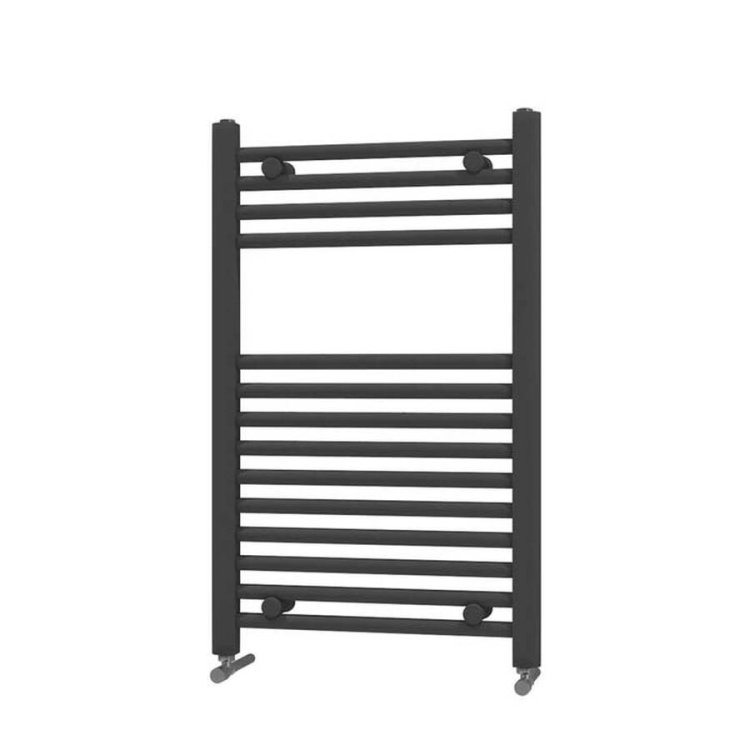 Scudo Strive Black 800 x 500mm Towel Radiator