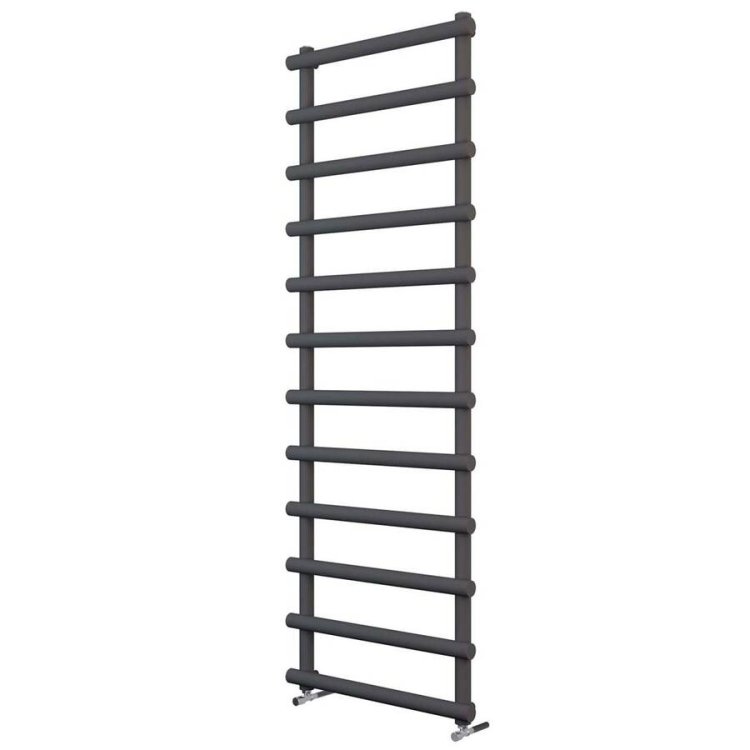 Scudo Izem Carbon Anthracite 1750 x 600mm Towel Radiator