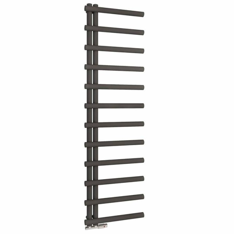 Scudo Carlo Carbon Anthracite 1750 x 500mm Towel Radiator