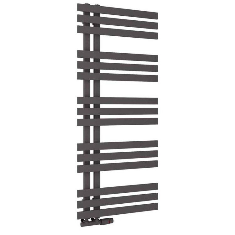 Scudo Elizabeth Carbon Anthracite 1200 x 600mm Towel Radiator