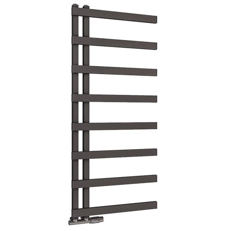 Scudo Irani Carbon Anthracite 1150 x 500mm Towel Radiator