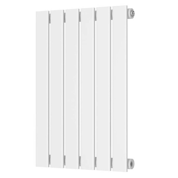 Scudo Bravo White 600 x 410mm Horizontal Single Designer Radiator