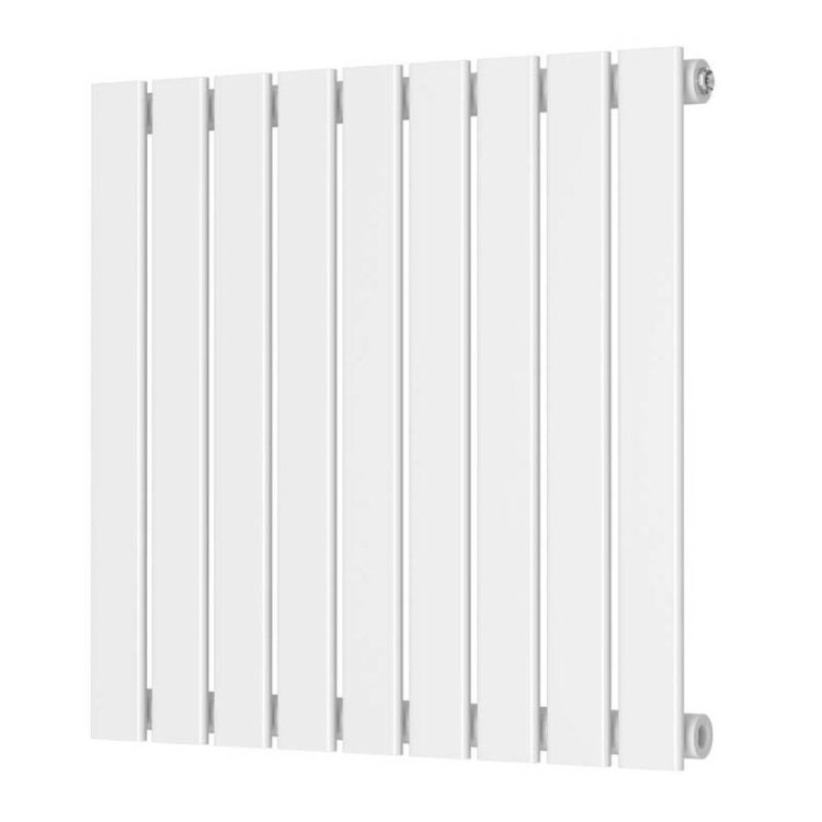 Scudo Bravo White 600 x 614mm Horizontal Single Designer Radiator