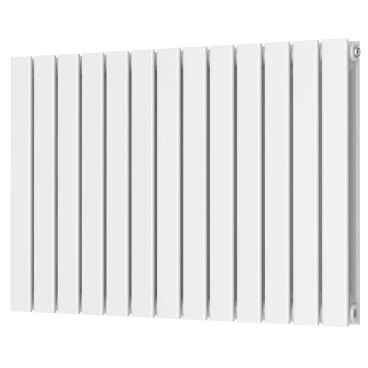 Scudo Bravo White 600 x 886mm Horizontal Double Designer Radiator