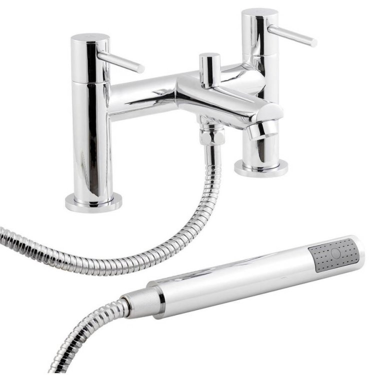 Nuie Series 2 Chrome Bath Shower Mixer