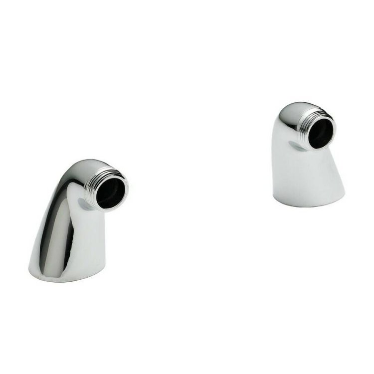 Nuie Chrome Round Inlet Legs