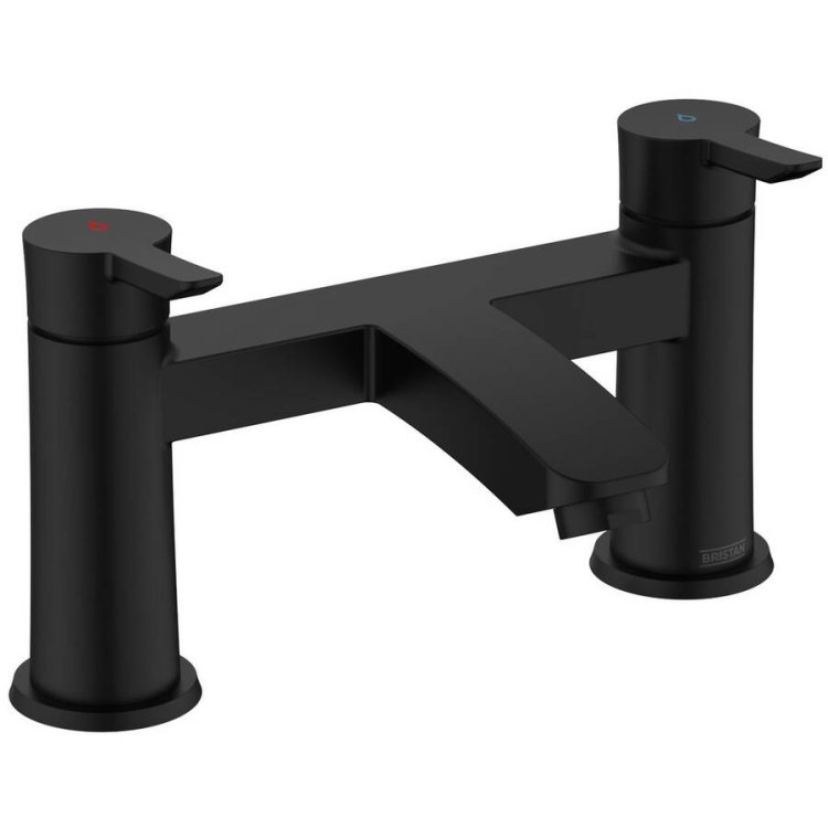 Bristan Apelo Black Bath Filler Tap