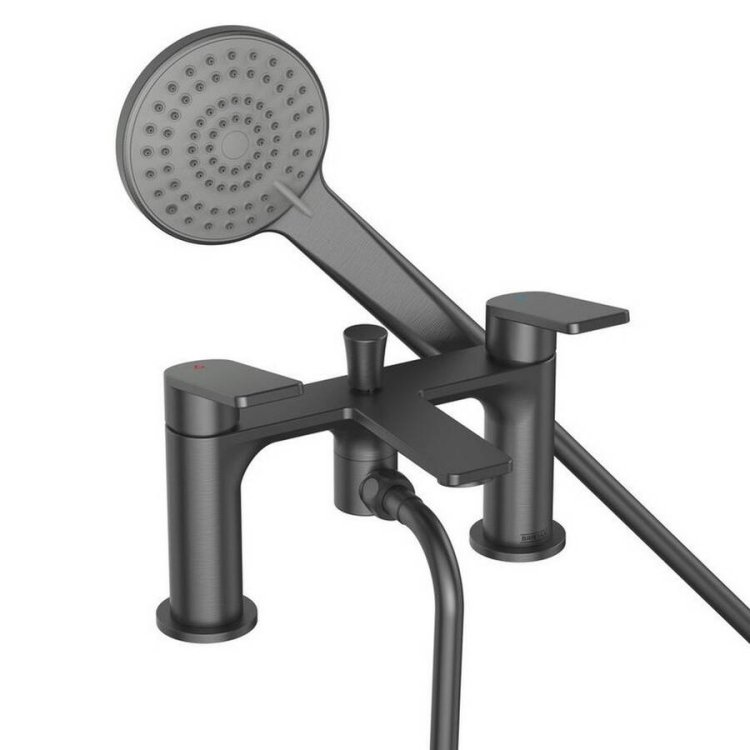 Bristan Frammento Gunmetal Bath Shower Mixer