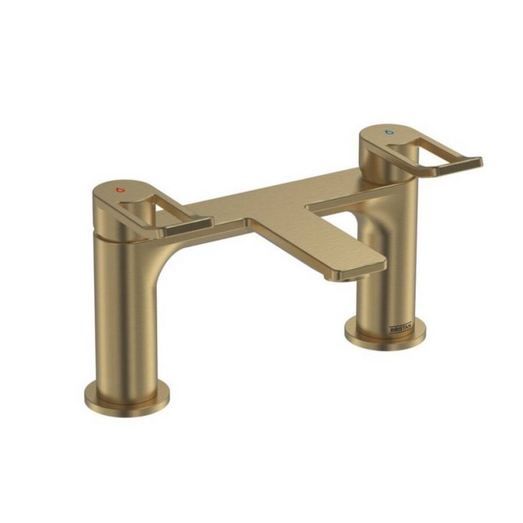 Bristan Saffron Brushed Brass Bath Filler Tap