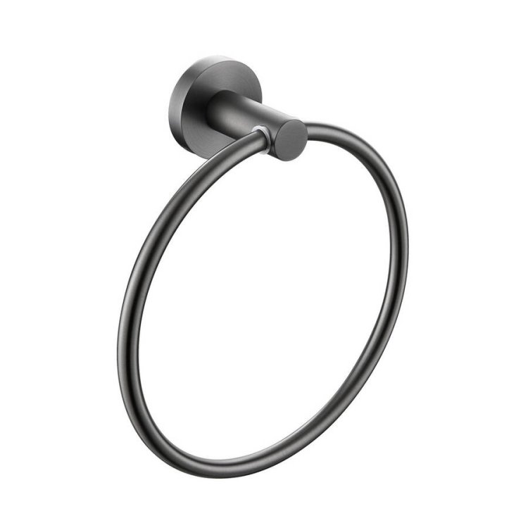 Bristan Gunmetal Round Towel Ring