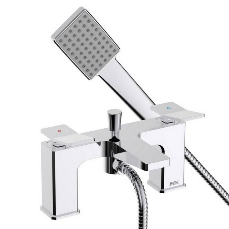 Bristan Tangram Chrome Bath Shower Mixer