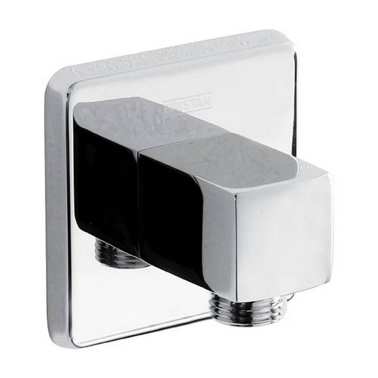 Bristan Chrome Square Shower Wall Outlet