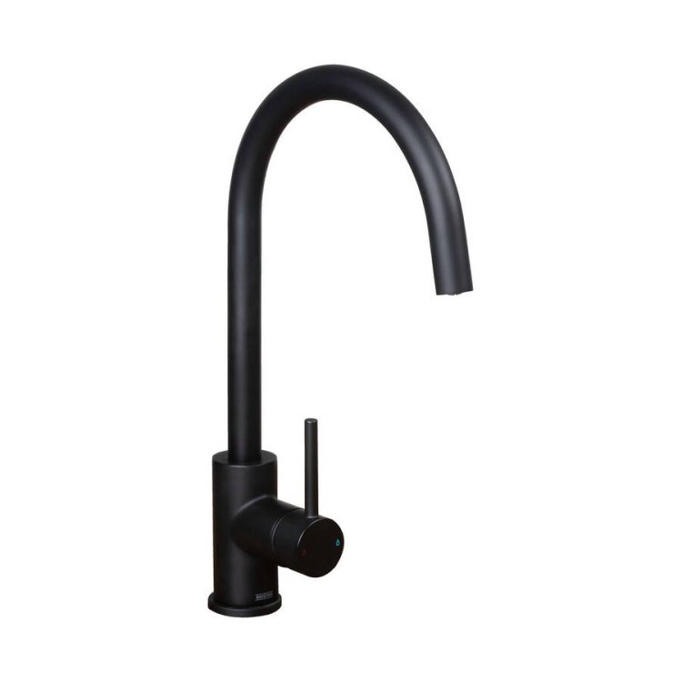 Bristan Pistachio Easyfit Black Kitchen Sink Mixer