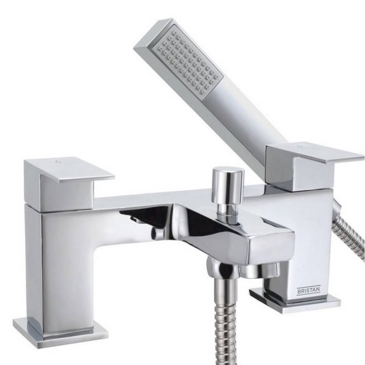 Bristan Qubo Chrome Bath Shower Mixer