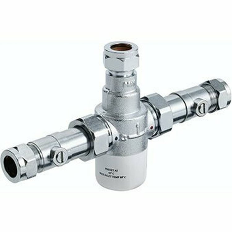 Bristan 15mm TMV3 Group Thermostatic Mixing Valve with Isolation