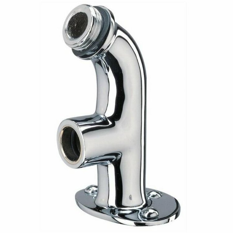 Bristan Chrome 87mm Exposed Shower Arm for Rigid Riser