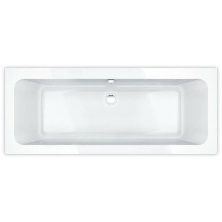 Essential Islington 1700 x 700mm Rectangular Double Ended Bath