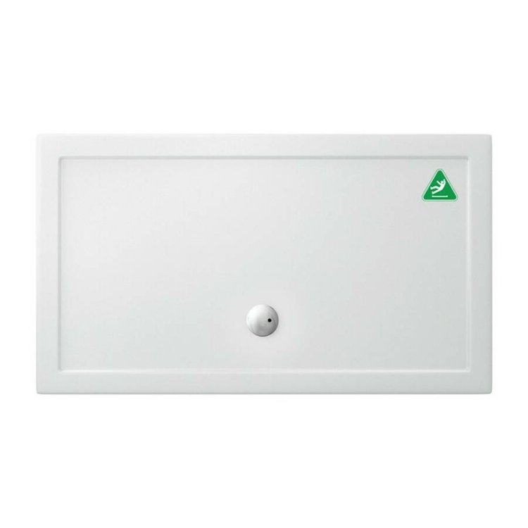 Britton Zamori 1400 x 800mm Rectangular Anti Slip Shower Tray