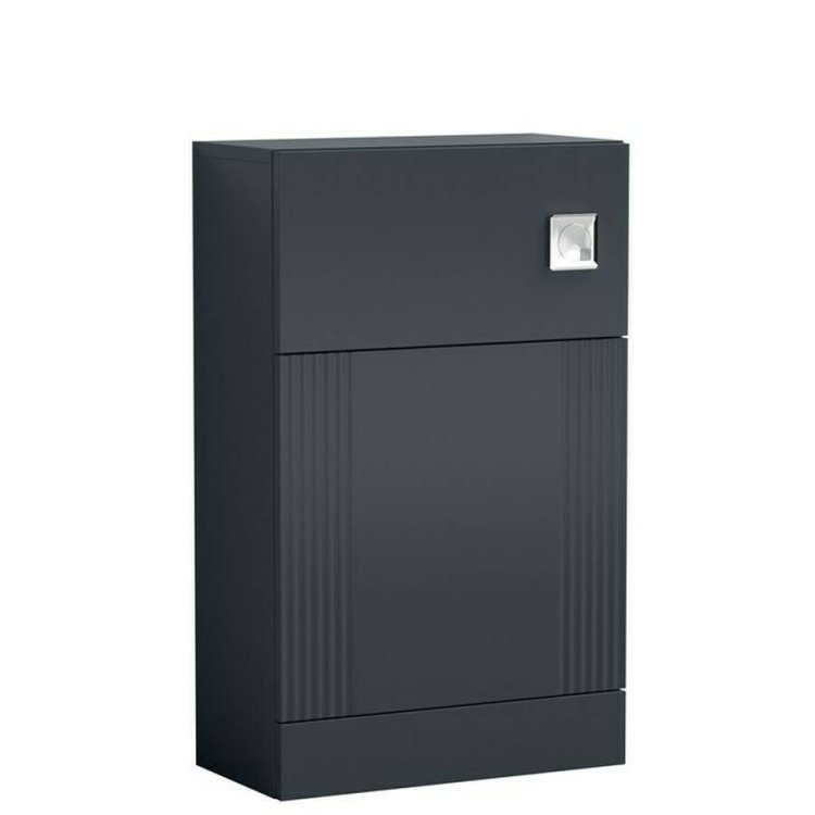 Nuie Deco 500mm Soft Black WC Unit