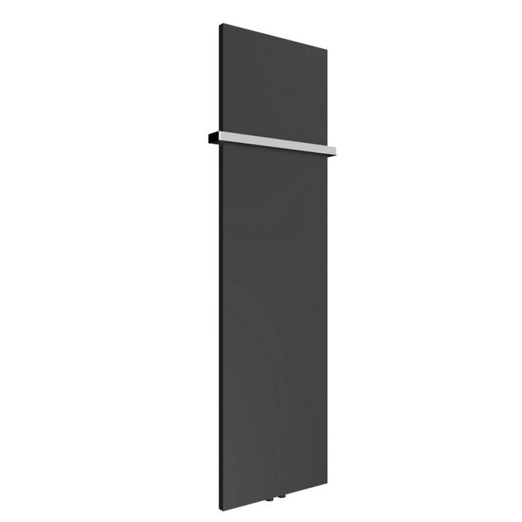 Reina Slimline Vertical Anthracite Mild Steel Designer Radiator 1770 x 500mm