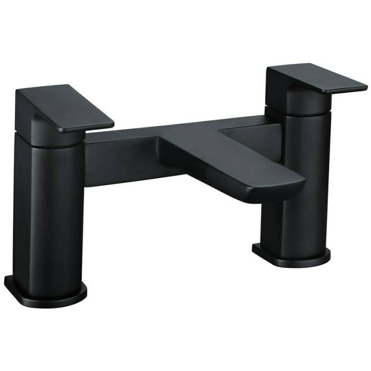 Ajax Burgh Matt Black Bath Filler