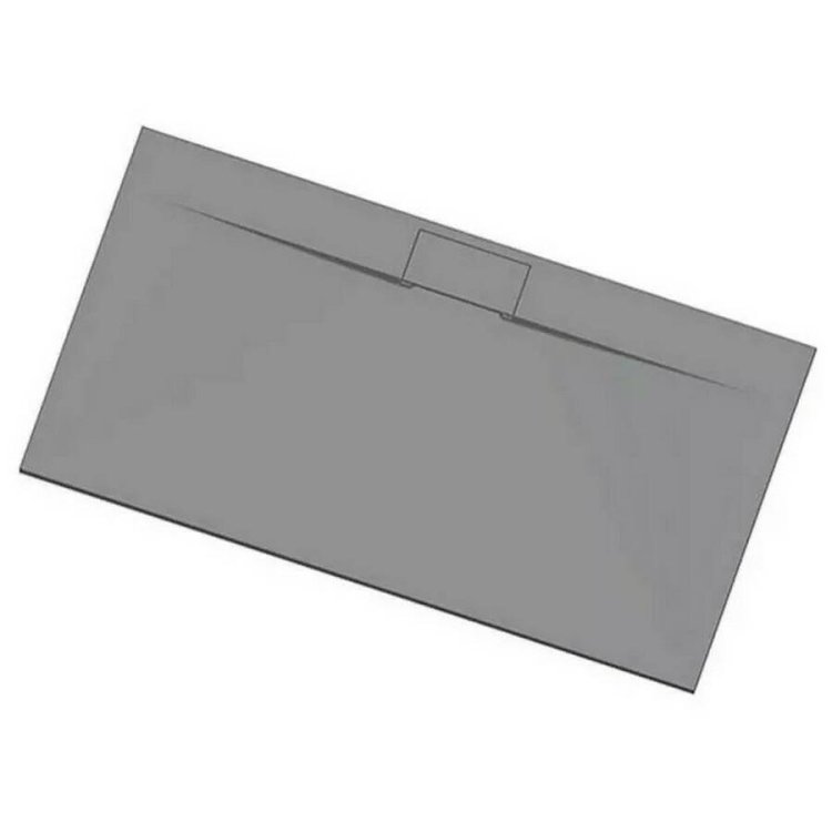 Veloce Uno 2000 x 900mm Grey Rectangular Shower Tray