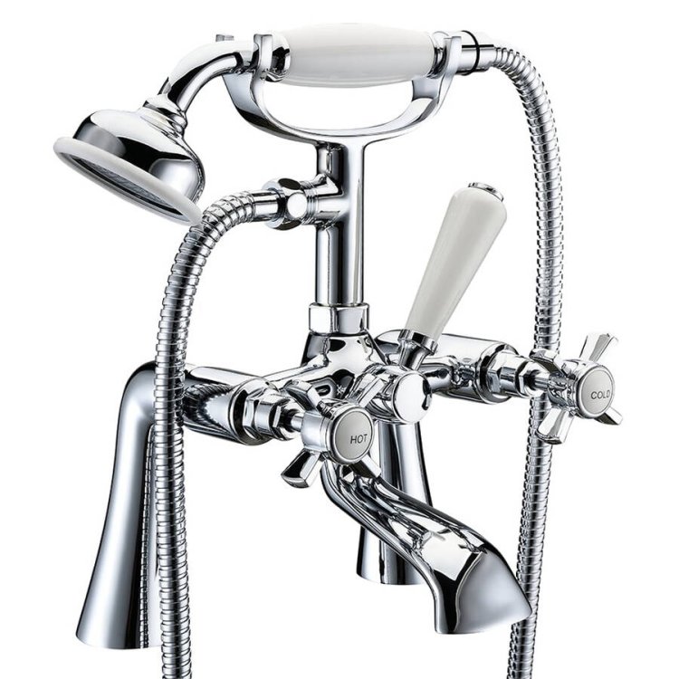 Trisen Wisley Chrome Bath Shower Mixer