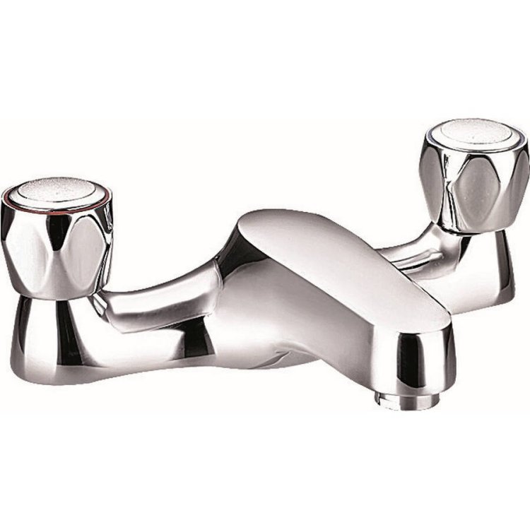 Trisen Chrome Club Bath Filler