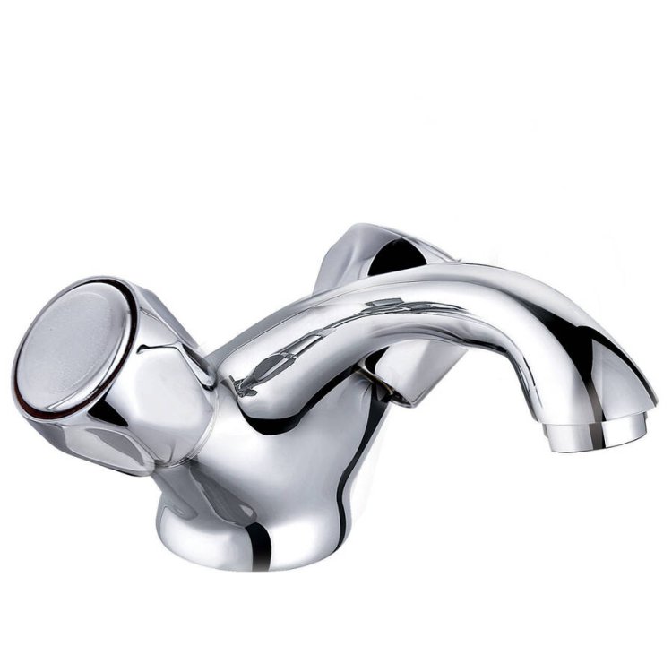 Trisen Chrome Club Basin Mixer with Waste