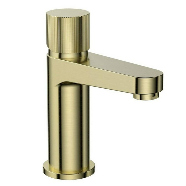 Scudo KOKO Brushed Brass Mono Basin Mixer