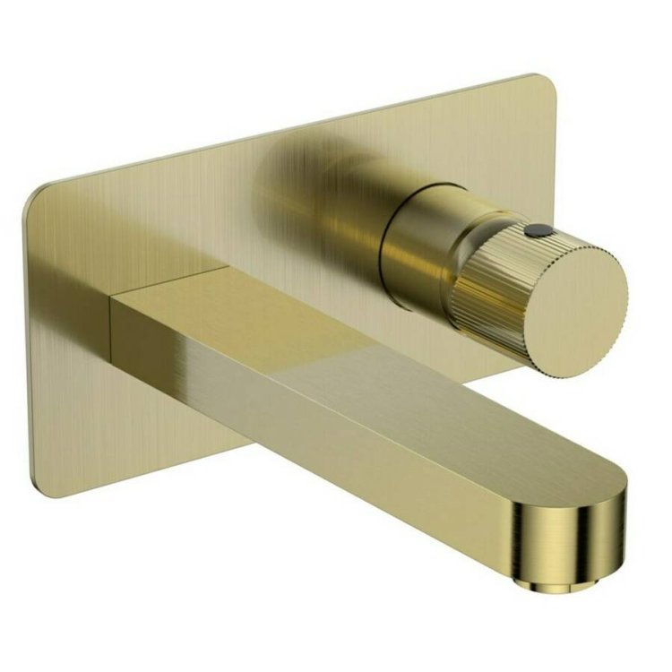 Scudo KOKO Brushed Brass Wall Mounted Tap