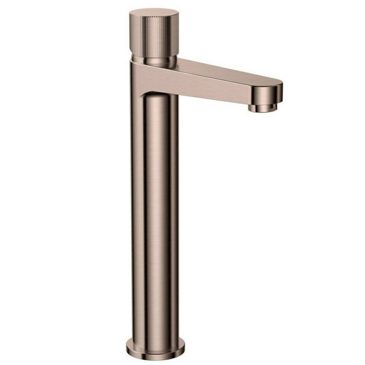 Scudo KOKO Brushed Bronze Tall Mono Basin Mixer