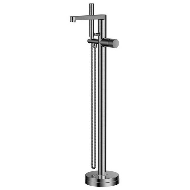 Scudo KOKO Gunmetal Freestanding Bath Shower Mixer