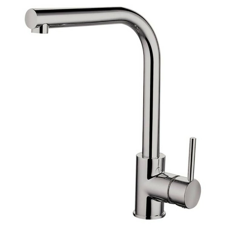 Trisen Adria Brushed Nickel Single Lever Kitchen Mixer