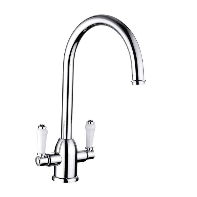 Trisen Jerem Chrome Two Handle Kitchen Mixer