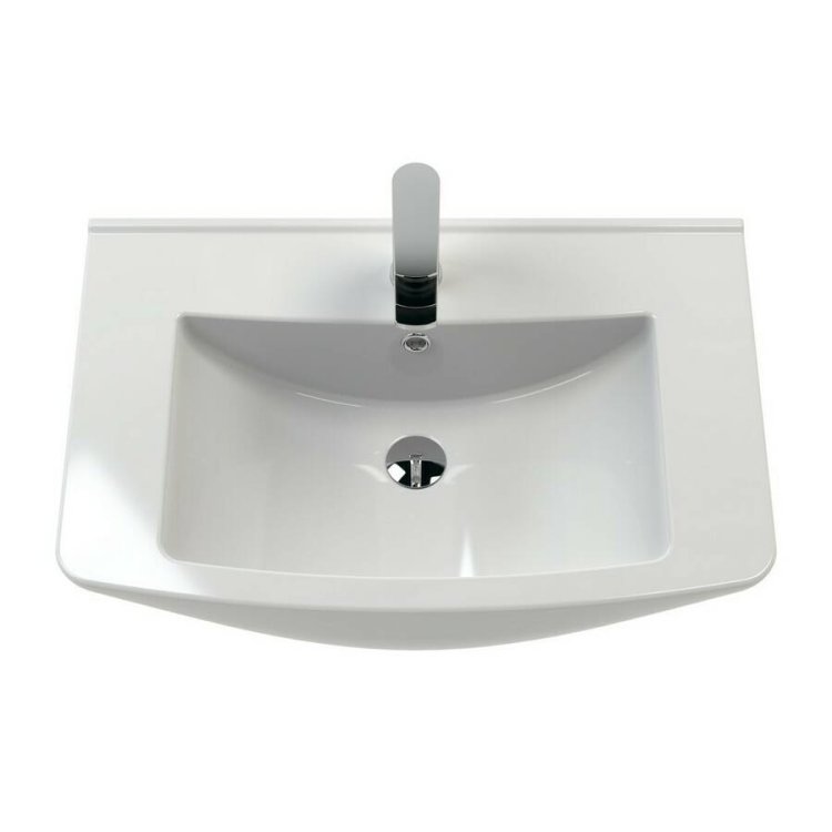 Nuie 650mm Square Ceramic Furniture Basin