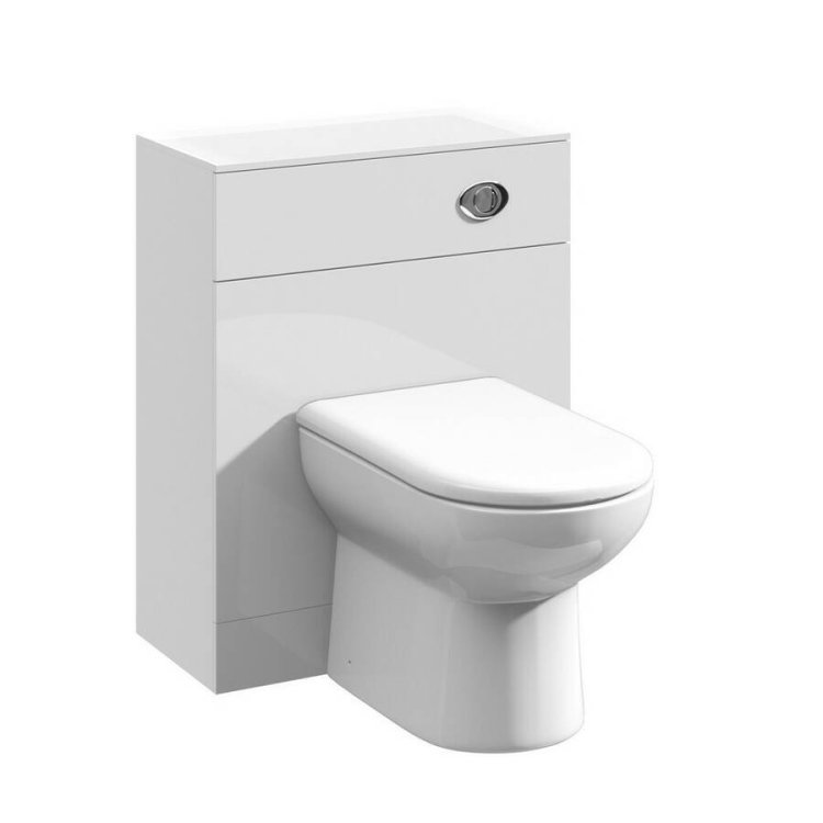 Nuie Mayford 600mm White WC Unit