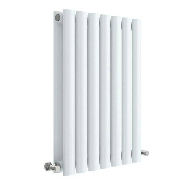 Nuie Revive White 600 x 412mm Horizontal Double Panel Radiator