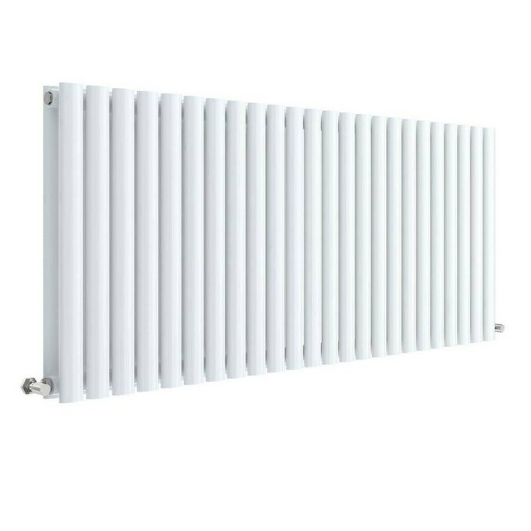 Nuie Revive White 600 x 1398mm Horizontal Double Panel Radiator