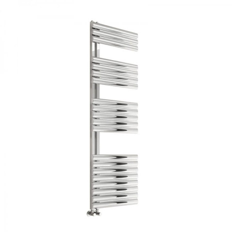 WSB-Reina Scalo Brushed Stainless Steel Designer Towel Rail 826 x 500mm-1