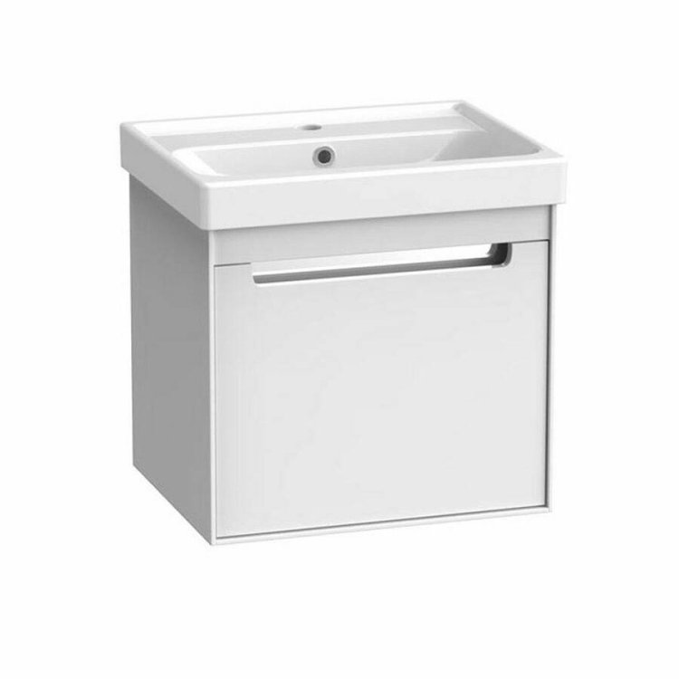 Tavistock Acumen 500mm Gloss White Wall Mounted Vanity Unit and Basin