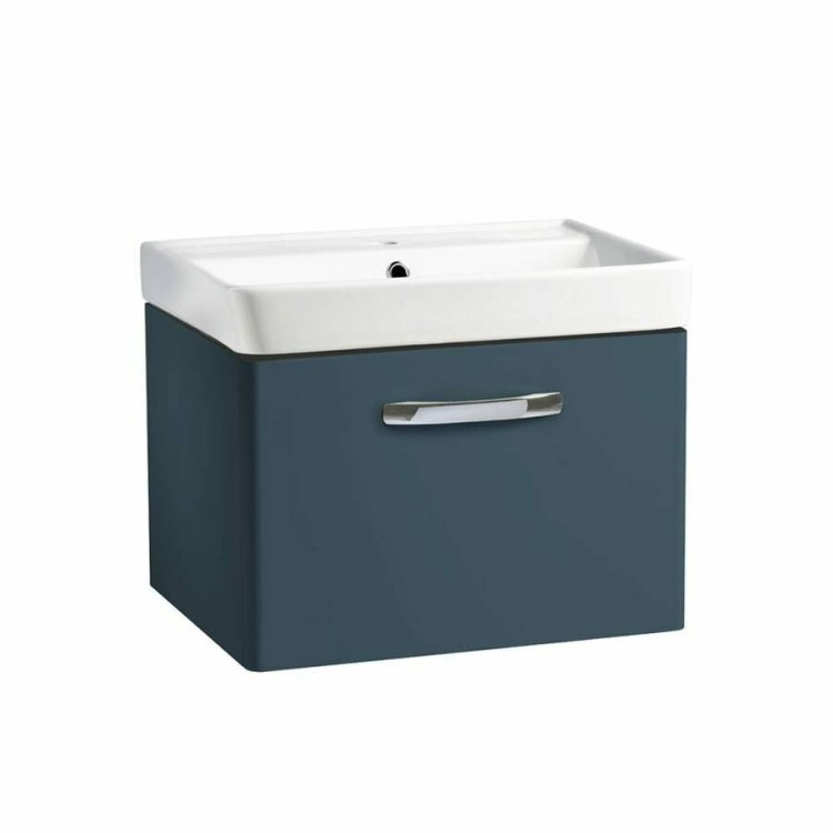 Tavistock Compass 600mm Oxford Blue Wall Mounted Unit and Basin