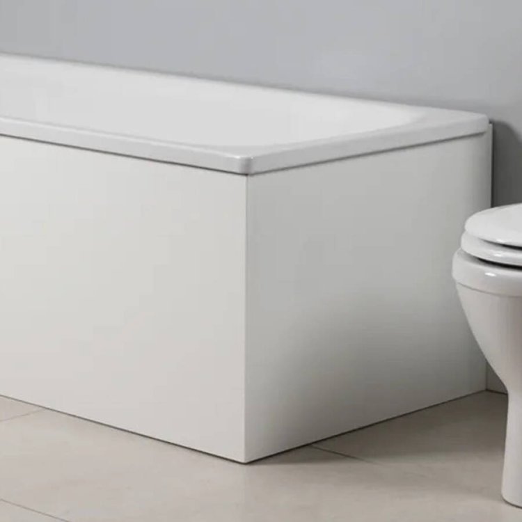 Tavistock Meridian 700mm White End Bath Panel