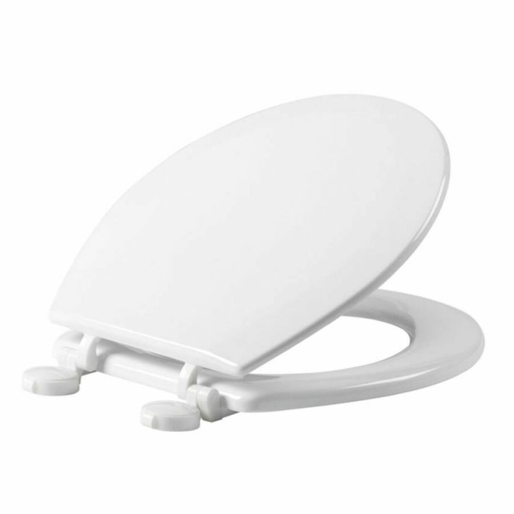 Tavistock Meridian White Wooden Toilet Seat