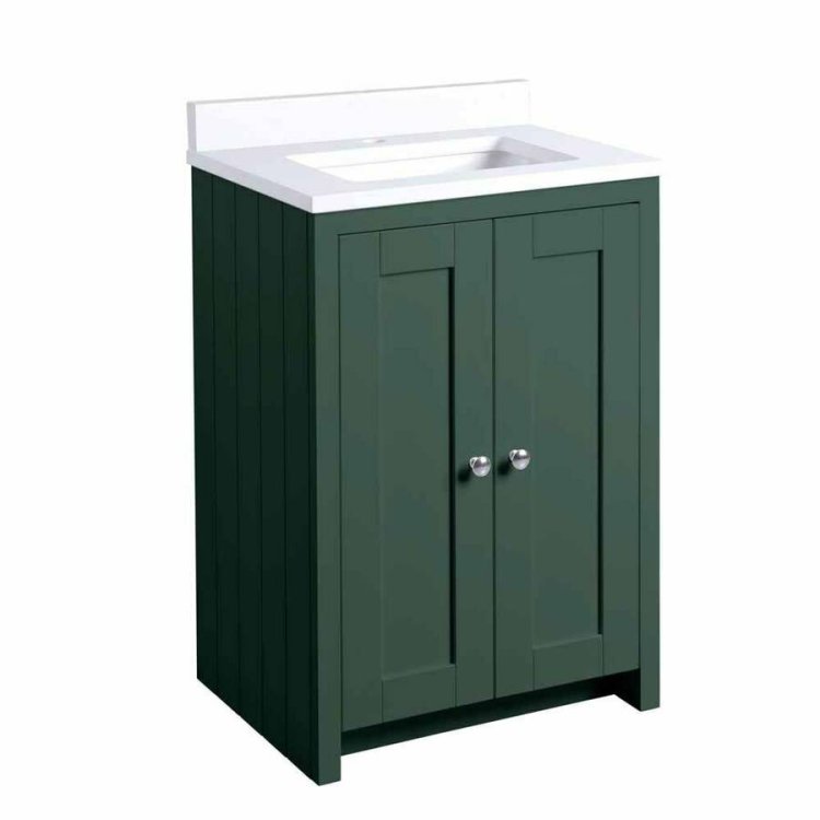 Tavistock Lansdown 600mm Sherwood Green Underslung Vanity Unit