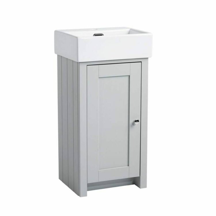 Tavistock Lansdown 430mm Pebble Grey Cloakroom Vanity Unit