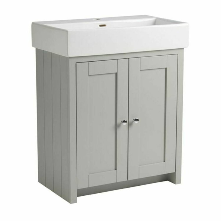 Tavistock Lansdown 700mm Pebble Grey Cloakroom Vanity Unit